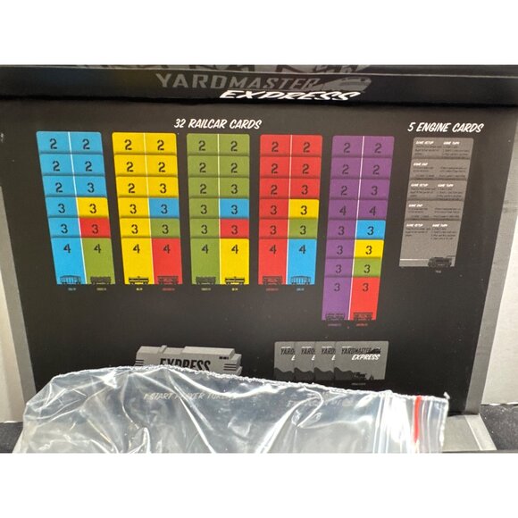 David Shorts Yardmaster Express Strategy Card Game Complete By Crash Games - Picture 16 of 16